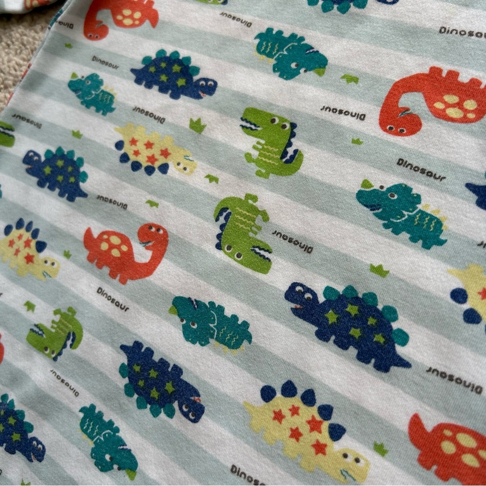 MQBB Dinosaur Organic Cotton 6-12M Sleep Gown - Picture 5 of 7